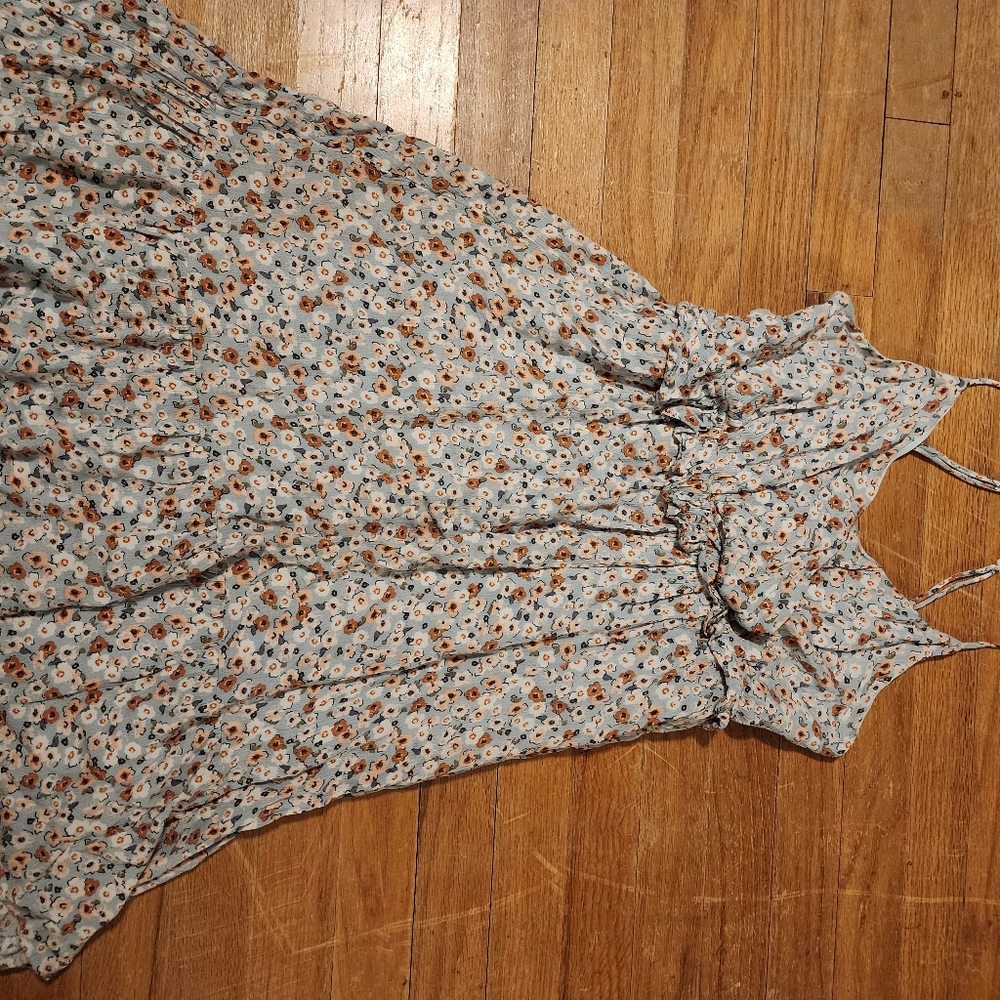 Floral Sleeveless Dress, Country